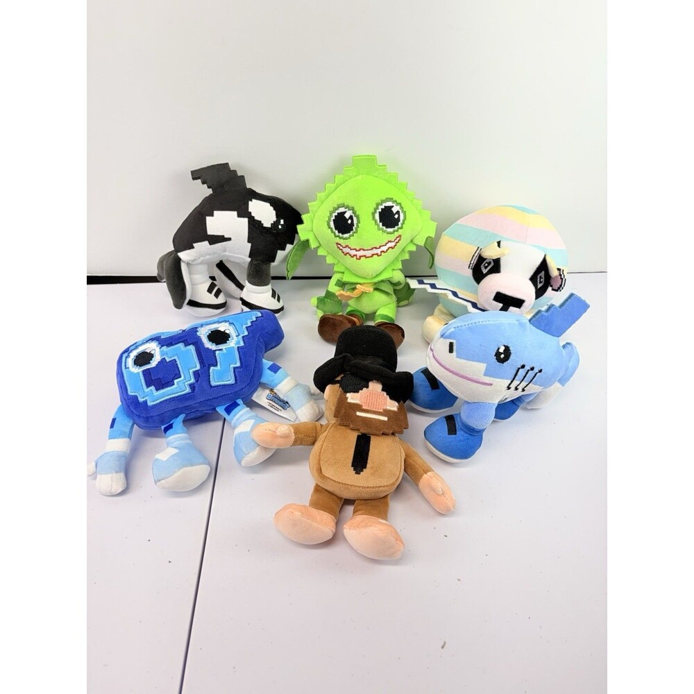 Steal a Brainrot Plush Lot 67 Tralalero Shark La Vacca Saturno Ketupat Roblox